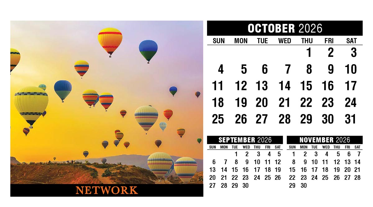 Galleria Motivation Promotional Desk Calendar - 2026